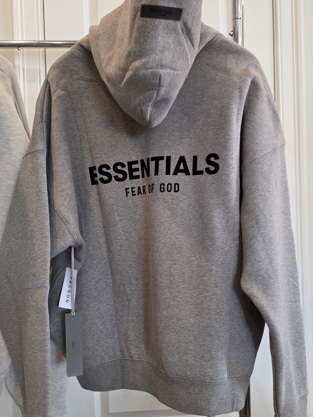 Essentials Fear of God Grey Hoodie